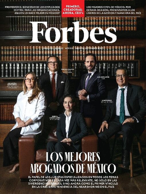 Title details for Forbes México by Media Business Generators SA de CV - Available